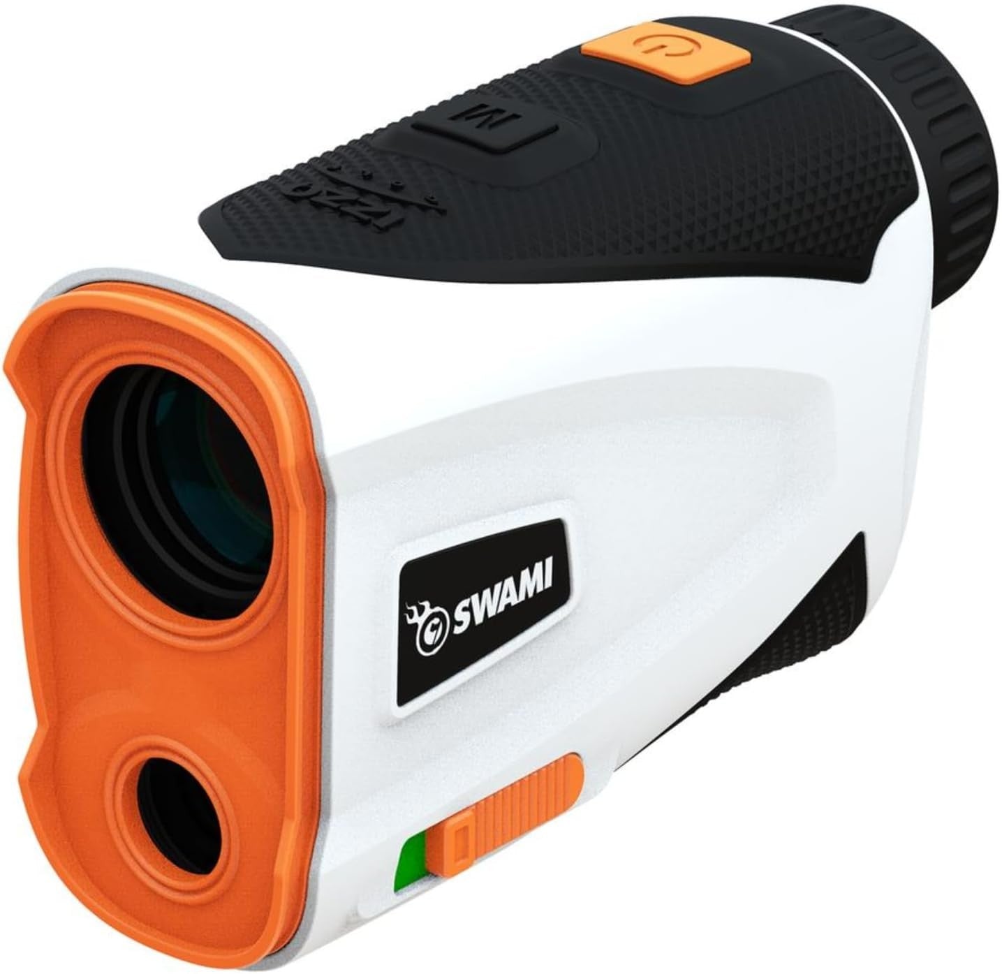 Golf Laser Rangefinder 800 Yards Pin Lock Accurate Distance White Compact