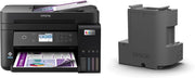 High-Capacity Wi-Fi Ink Tank Printer Black | Fast A4 Print Scan Copy