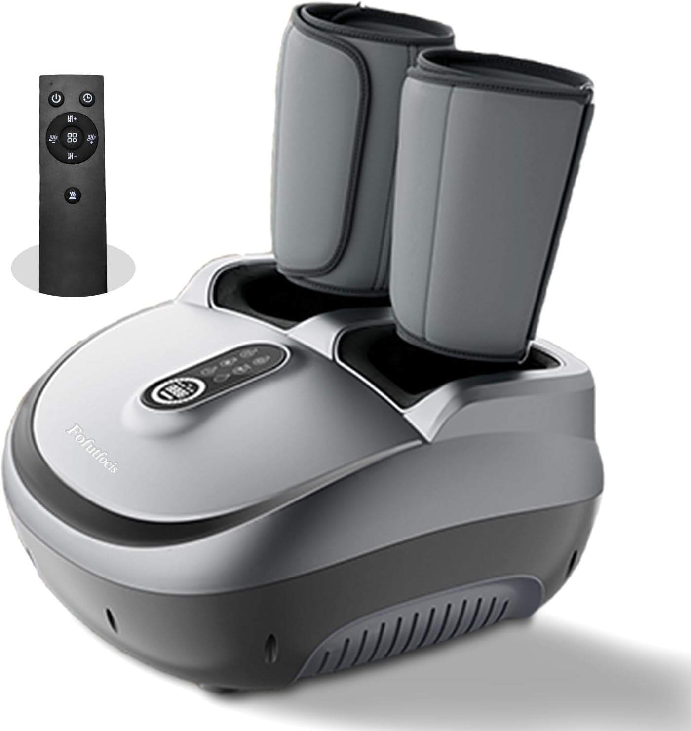 Shiatsu Foot & Calf Massager with Heat, Compression Vibration & Remote Control