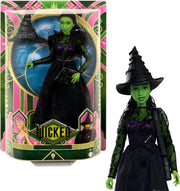 Magic Fashion Doll Green Skin Ballroom Dress Poseable Braided Hair Gift