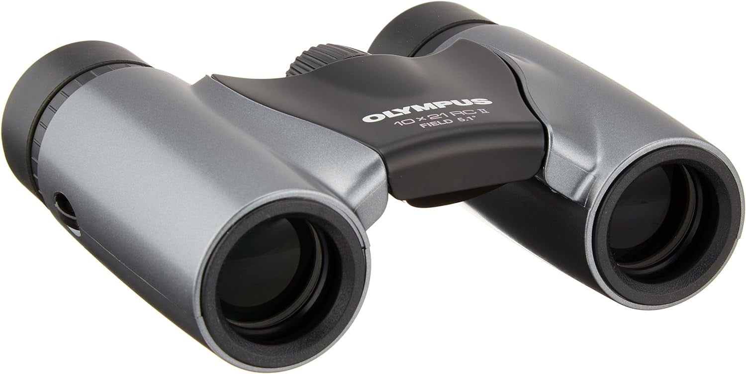 10×21 Compact Folding Binoculars | High-Clarity Optics, Lightweight, UV Protecte