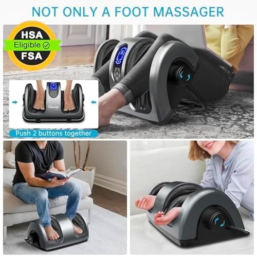 Shiatsu Foot Massager with Heat for Plantar Fasciitis Pain Relief Home Office