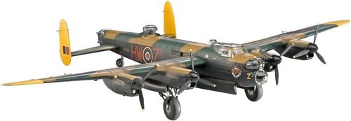 1:72 Scale WWII Bomber Model Kit Unpainted DIY Avro Lancaster Plane Display