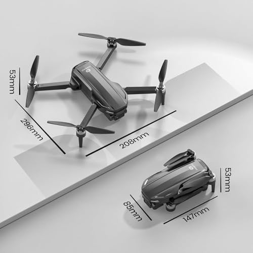 4K Drone with 2-Axis Gimbal, GPS Quadcopter, Follow Me, 26-Min Flight