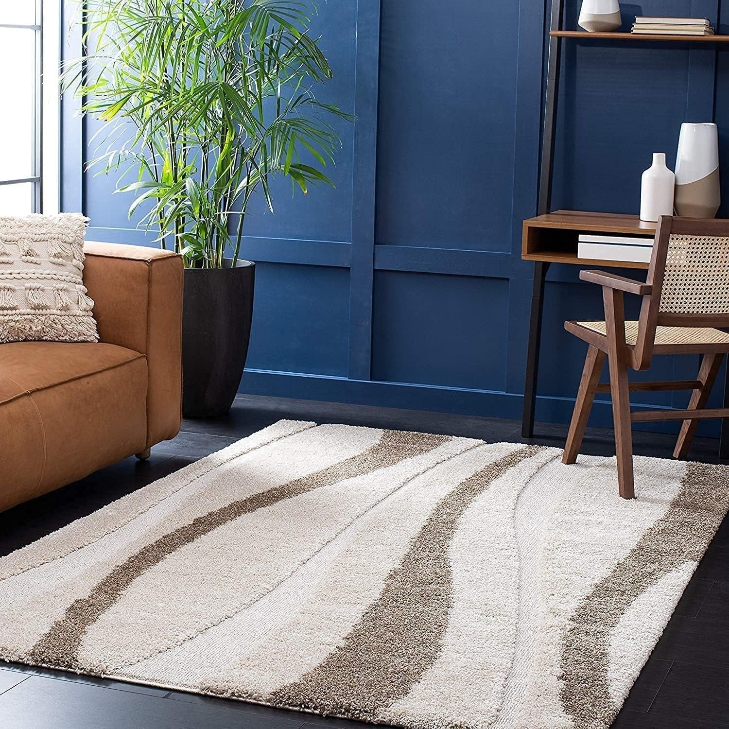 Extra Large Shaggy Rug 200x290cm Deep Pile Soft Touch Non Slip Area Carpet