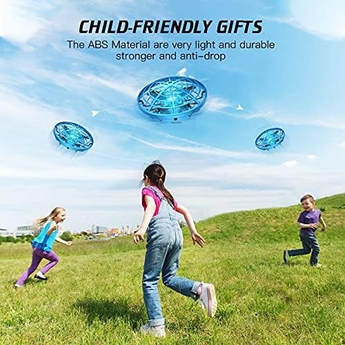 UFO Mini Drone for Kids with Hand Control, Gesture Sensor & LED Lights
