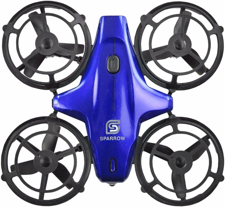 Mini Sensor Drone with LED Lights 1080p Camera 360 Flip & Gesture Control