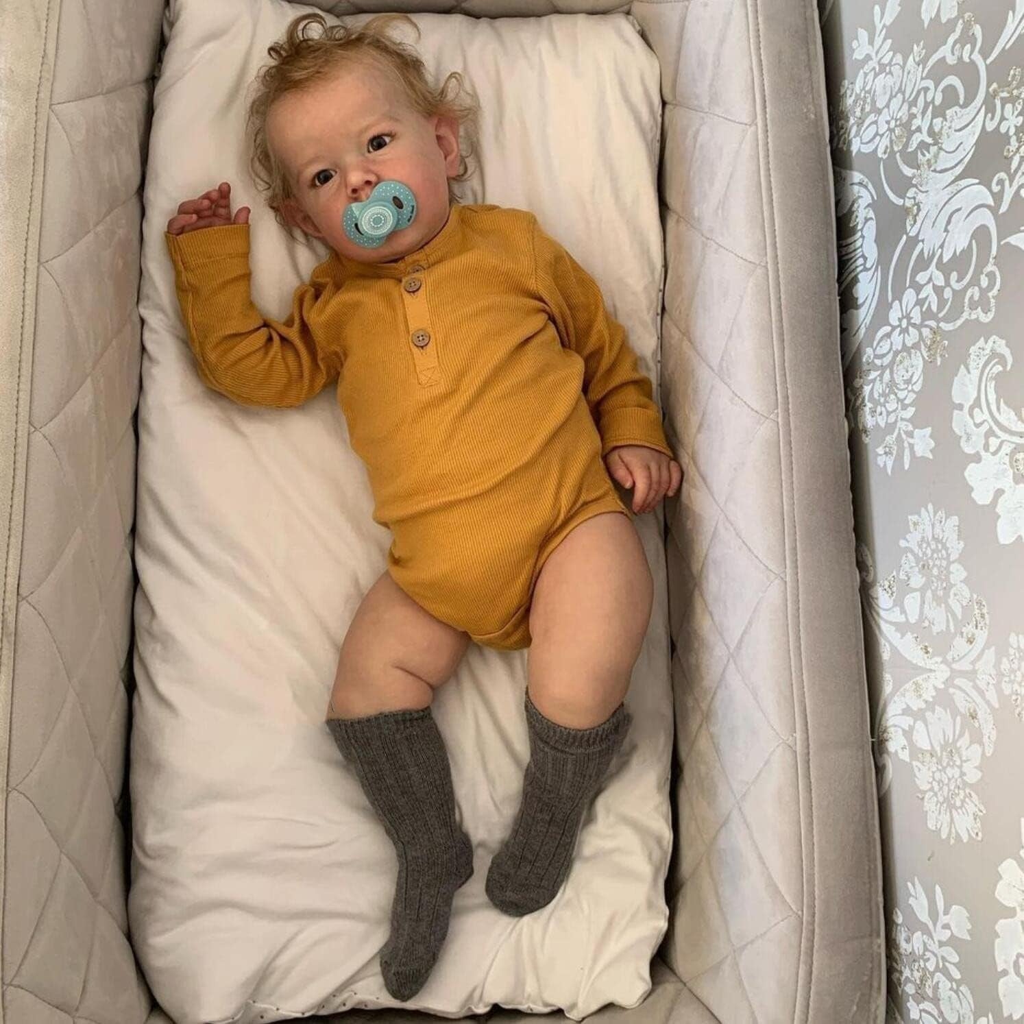 20in Full Silicone Reborn Baby Doll Boy Realistic Bathable Newborn
