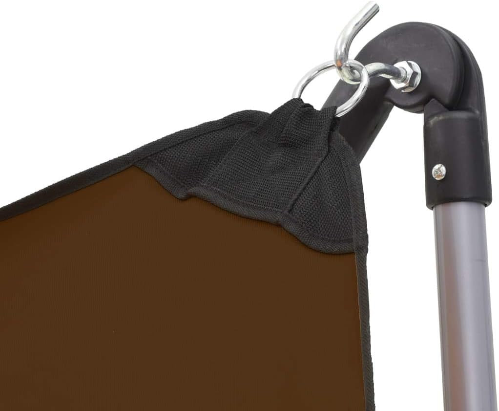 Portable Folding Garden Hammock with Stand – Brown 600D Oxford Fabric Relaxer