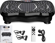 Vibration Plate Exercise Machine 99 Levels Bluetooth 5 Programs Home Gym