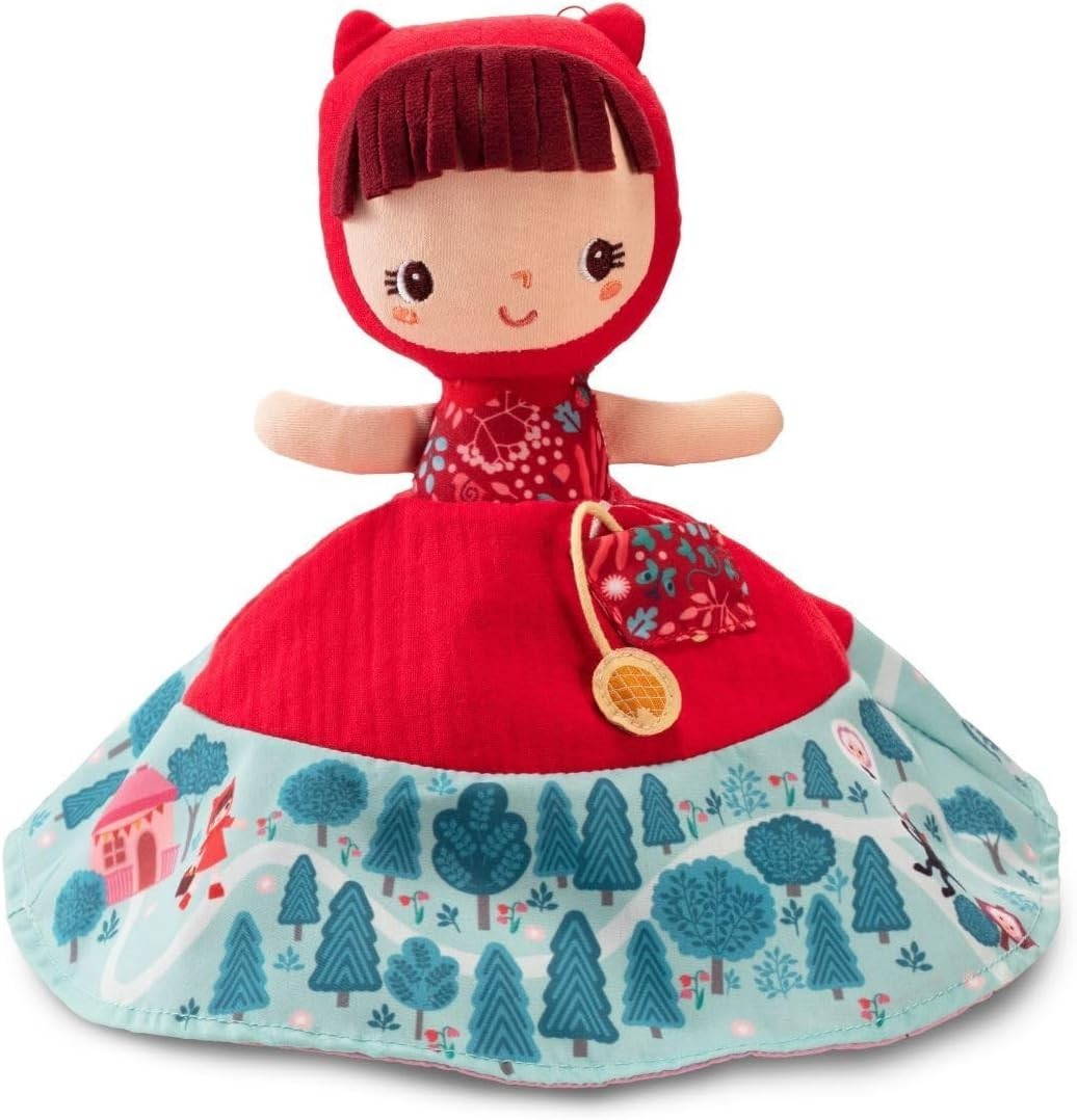 Reversible Story Puppet 3 in 1 Fairy Tale Soft Toy Toddler Imagination Play