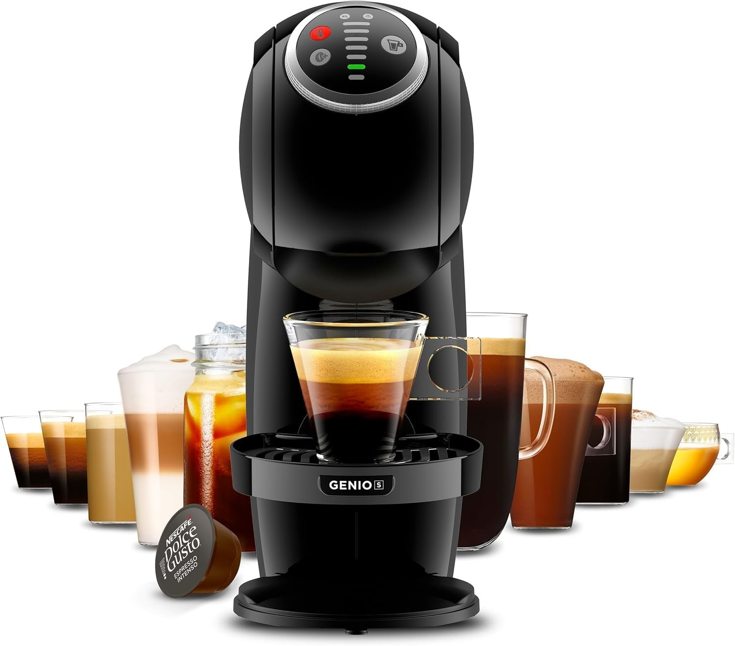 Automatic Coffee Pod Machine | 15 Bar Pressure | Smart Touch Control