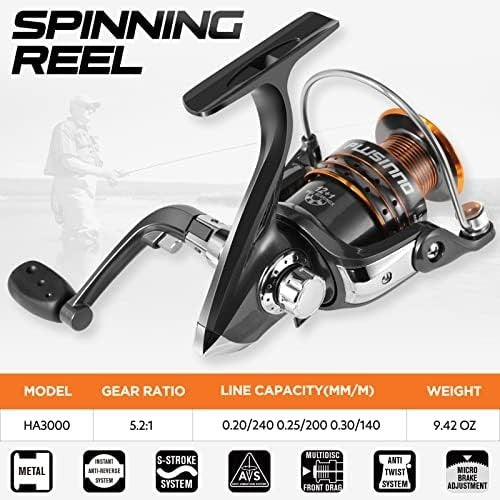 Telescopic Fishing Rod Reel Combo 2.7M Carbon Fiber Spinning Kit Case