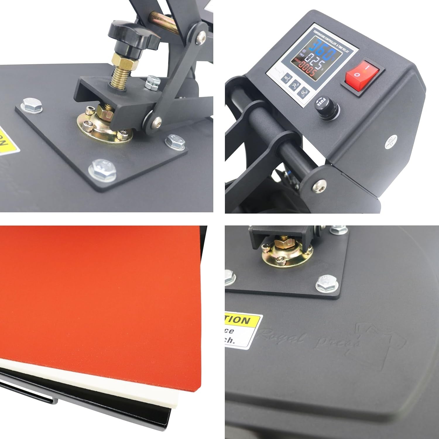 15x15 Heat Press Machine Digital LED Sublimation T-Shirt Press