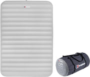 Double Self-Inflating Camping Mat – 201×132×10 cm Air Bed for 2 Adults