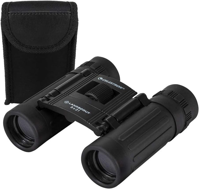 8x21 Compact Binoculars Waterproof K9 Optics Lightweight Pocket Travel Use