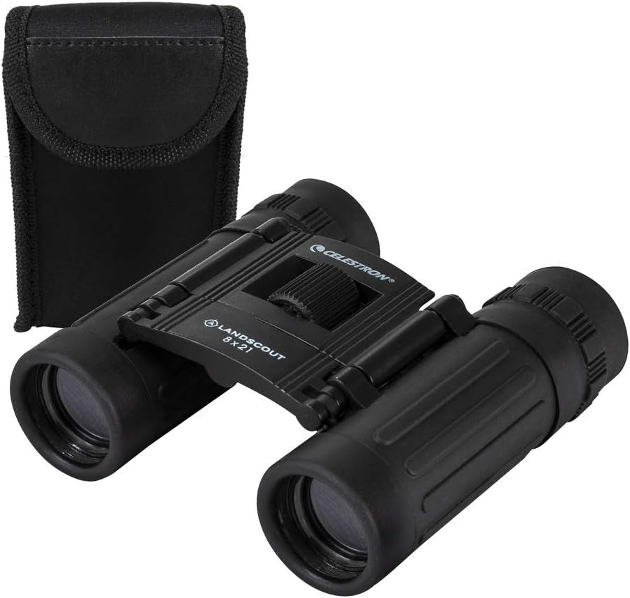 8x21 Compact Binoculars Waterproof K9 Optics Lightweight Pocket Travel Use