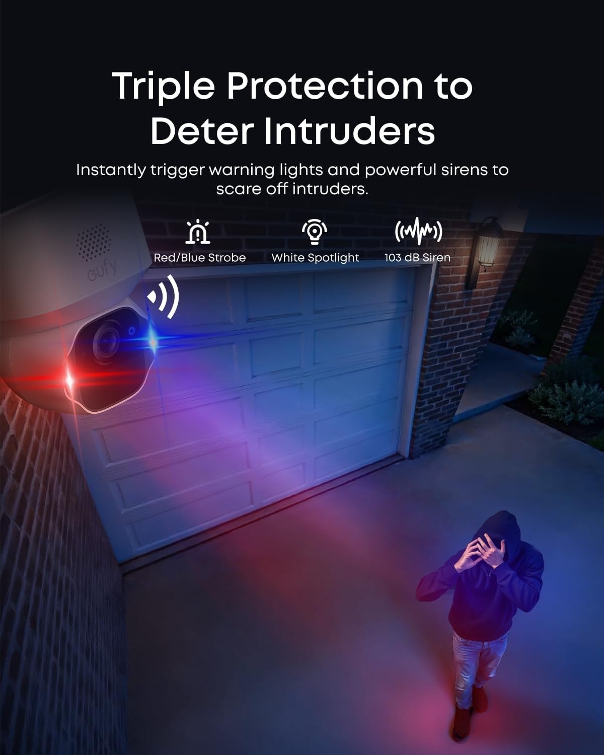 4 Cam 4K Solar Security Camera Kit PTZ AI Tracking 16TB Storage