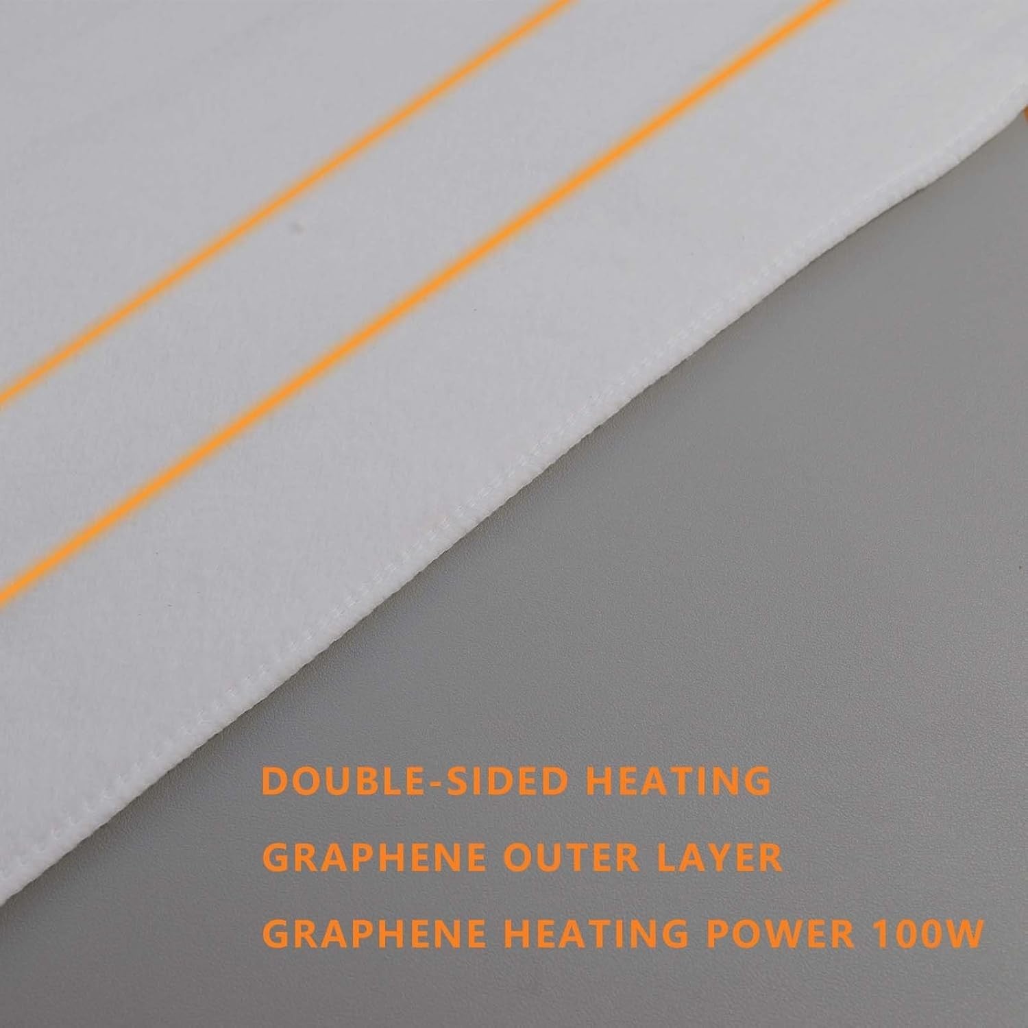 Electric Heated Underblanket Double 3 Heat Settings Washable Bed Warmer