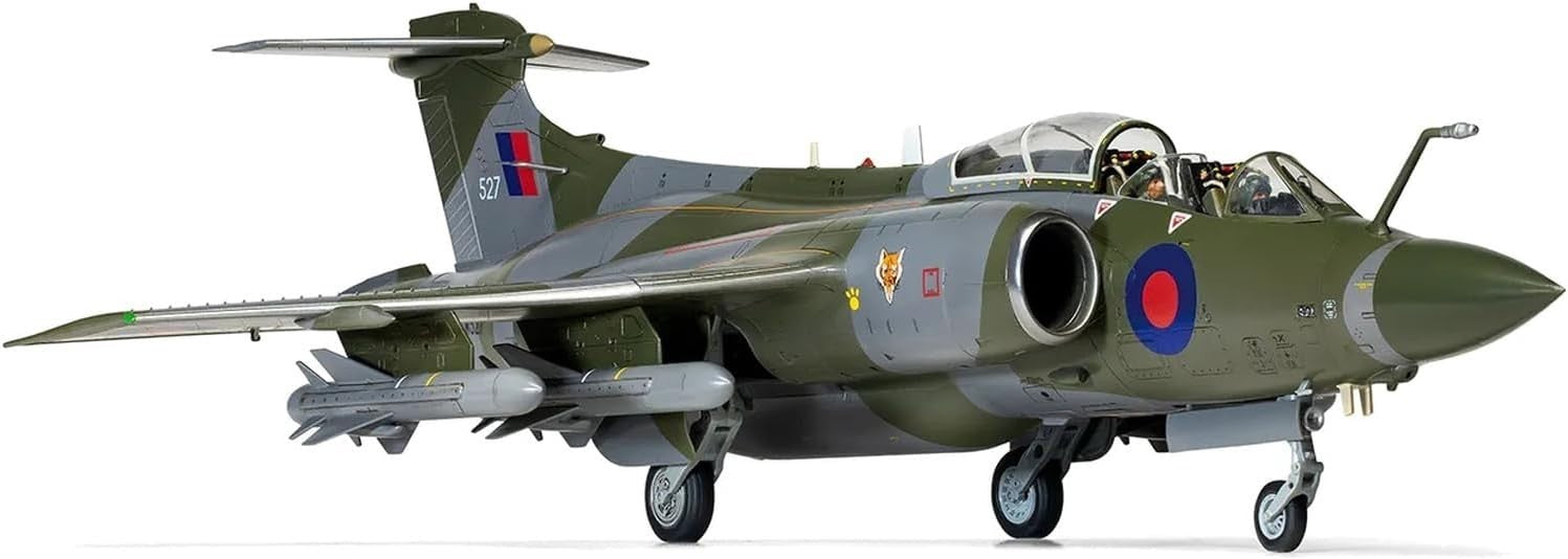 1:48 Jet Fighter Model Kit RAF S.2B | Camouflage Military Plane Build Set