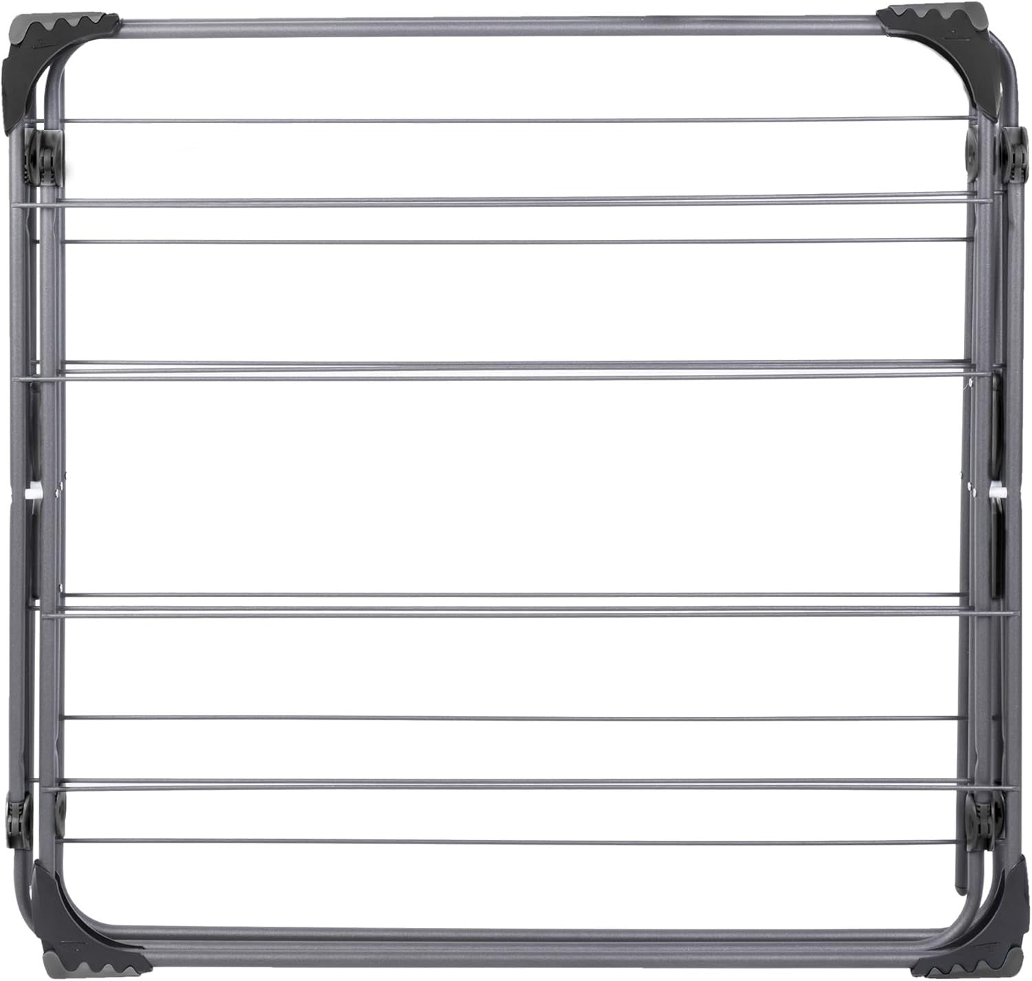 Extra Wide 3 Tier Clothes Airer Indoor Folding Laundry Drying Rack Steel
