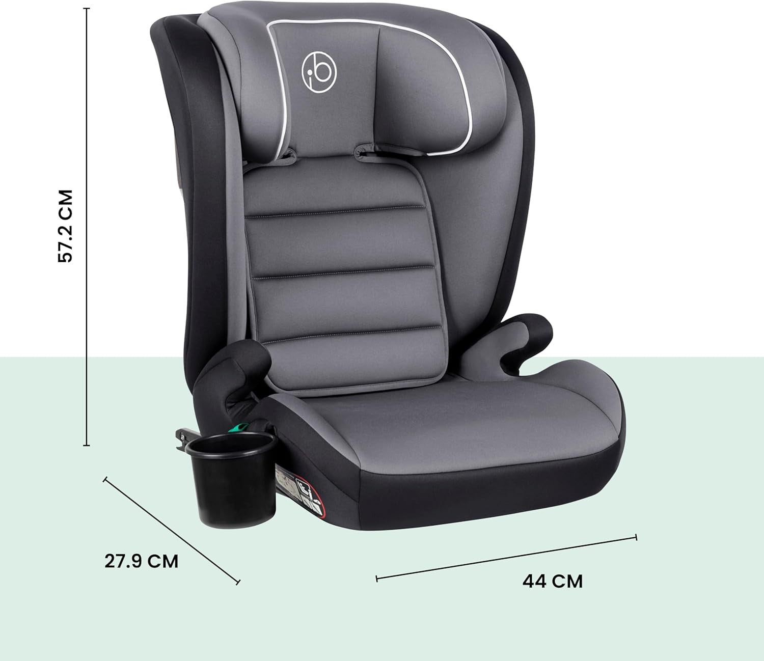 i-Size ISOFIX High Back Booster Seat 100–150cm Group 2/3 Kids Car Seat