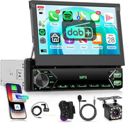 7" Touchscreen Car Stereo Wireless CarPlay Android Auto DAB+ FM