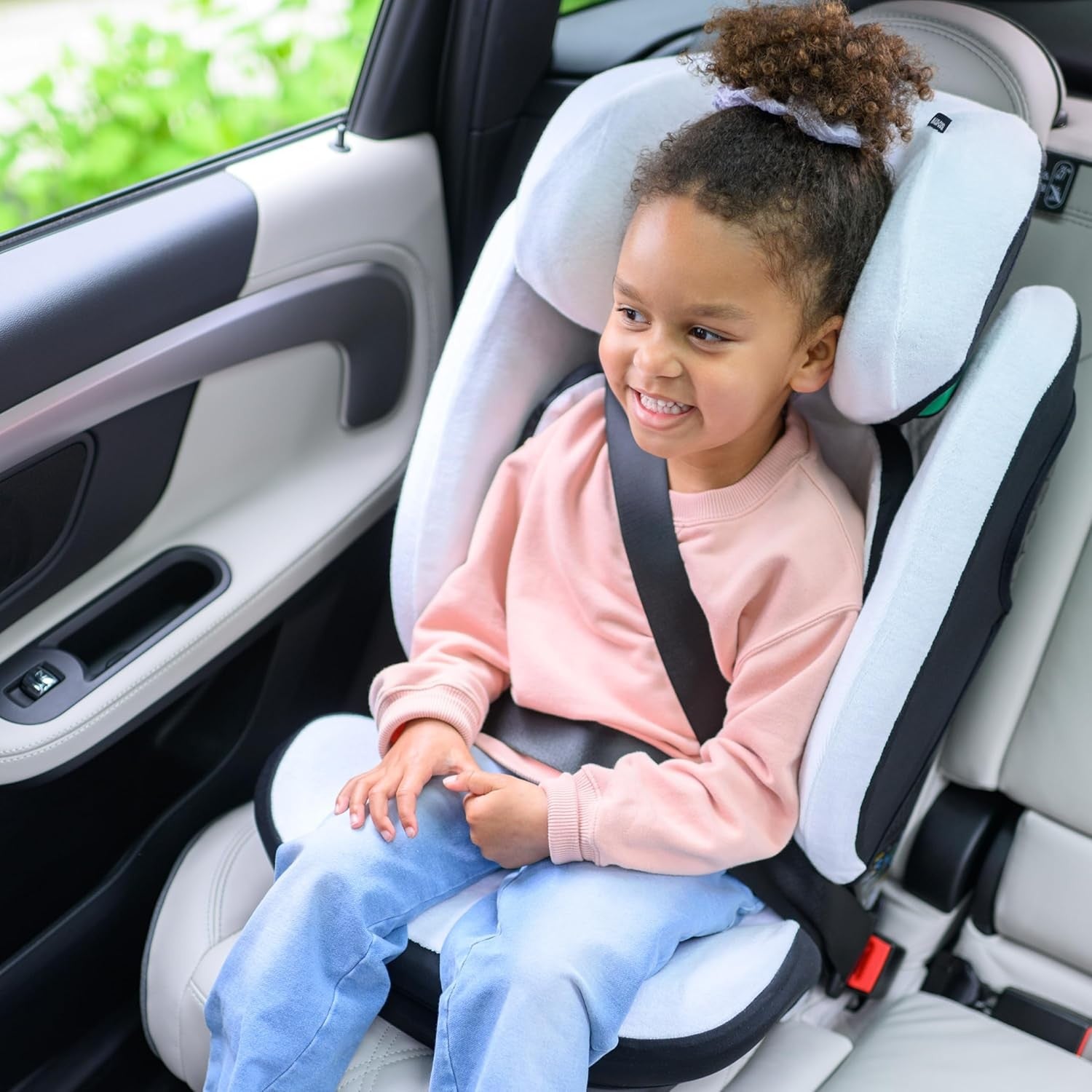Organic Cotton Car Seat Summer Cover Breathable Moisture Absorbing Washable