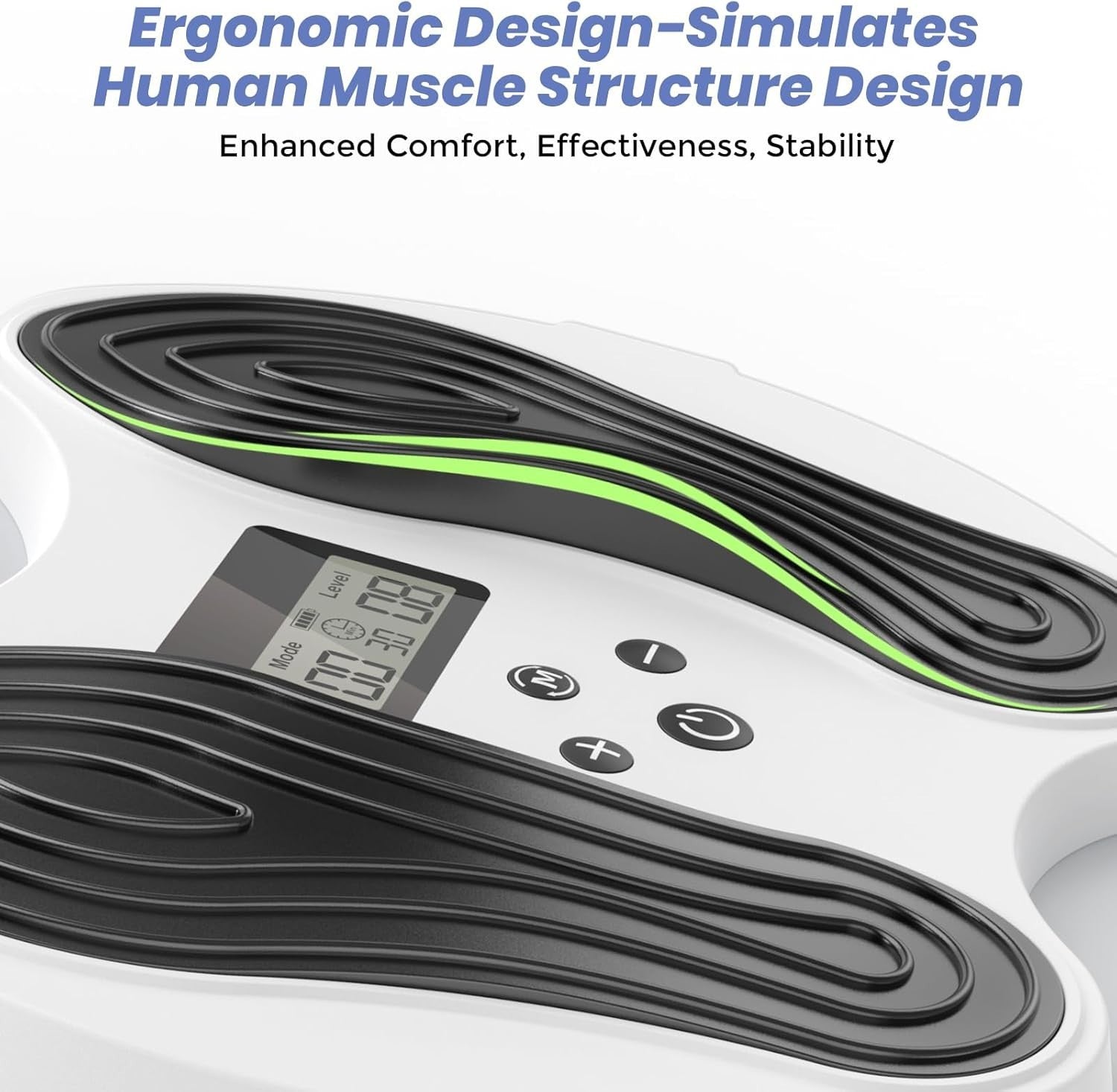 EMS Foot Circulation Massager for Neuropathy Pain Relief & Leg Recovery