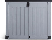 Keter Store It Out Pro Grey Garden Shed Lockable Weatherproof Plastic 144x123 cm