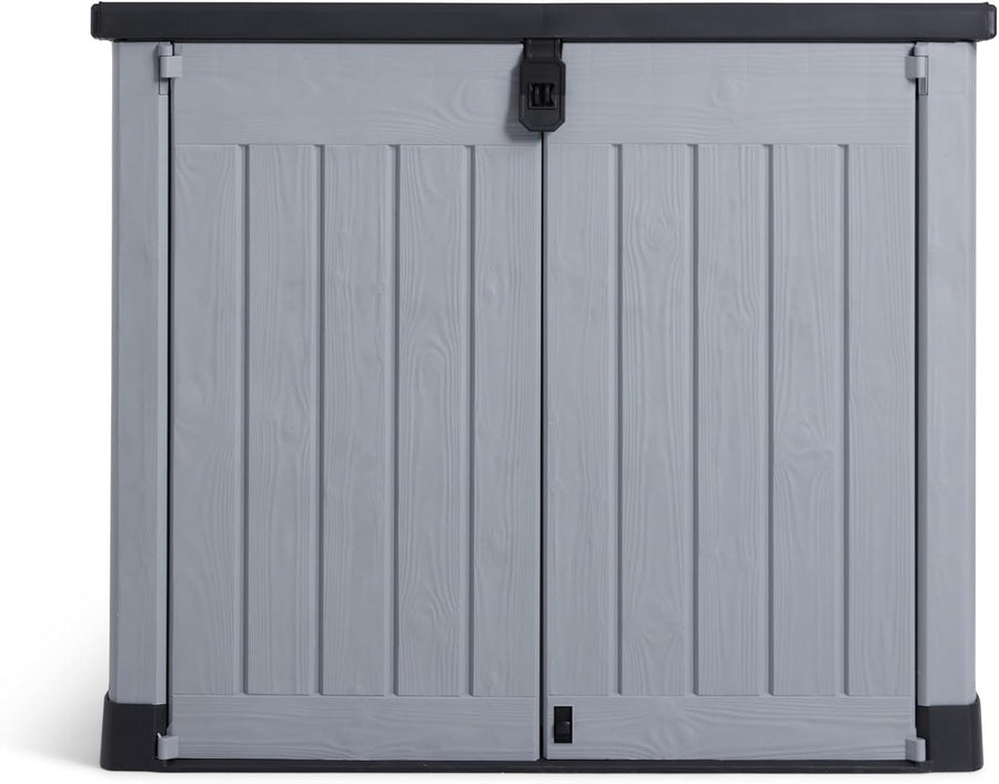 Keter Store It Out Pro Grey Garden Shed Lockable Weatherproof Plastic 144x123 cm