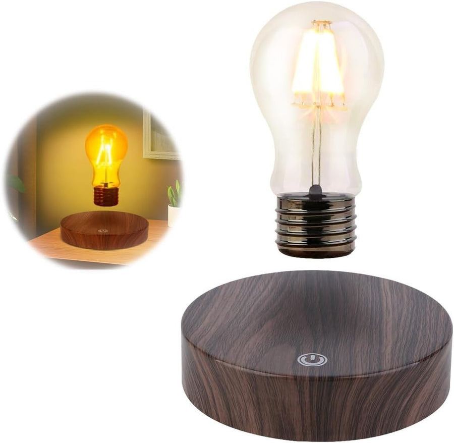 Levitating LED Bulb Lamp, Magnetic Floating Touch Desk Light 10cm