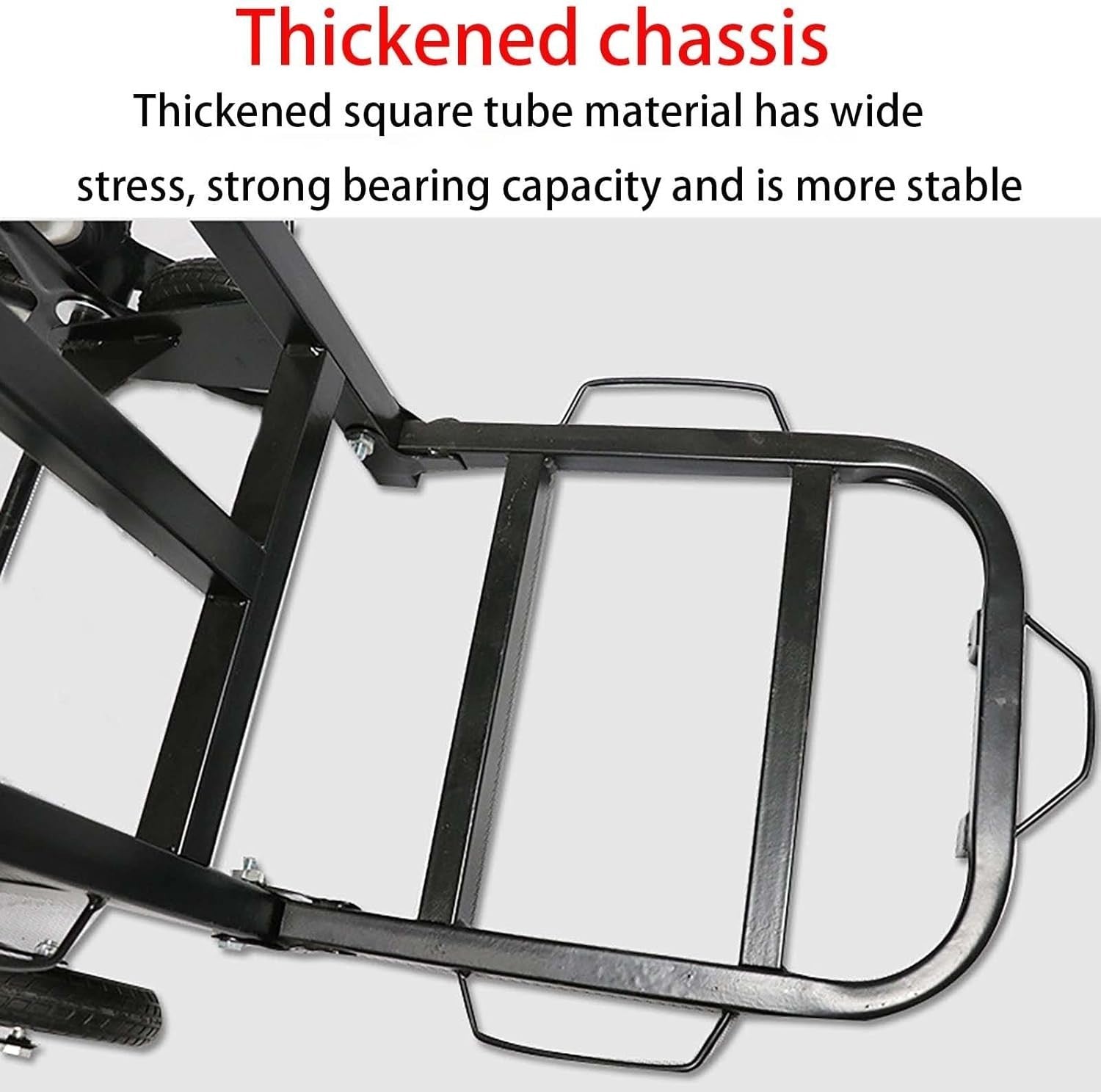 Stair Climbing Hand Trolley Lightweight Folding Sack Truck 6 Wheel