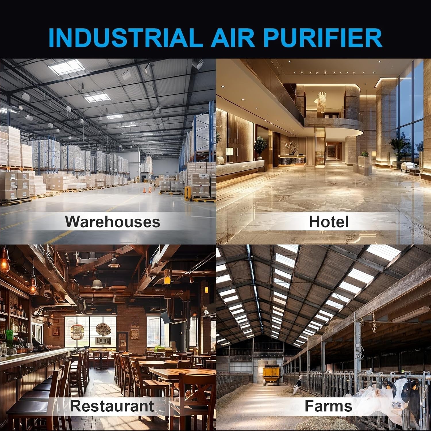 250000mg Ozone Generator Industrial Odour Eliminator Air Purifier