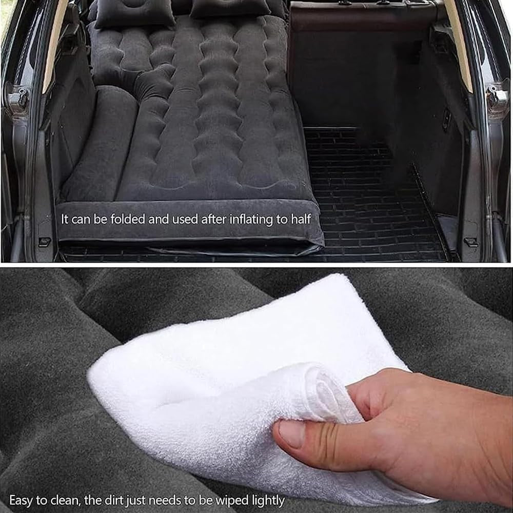 Car Inflatable Mattress for Hyundai Kona 2018-2024 | Travel Sleep Bed Air Mattre