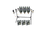 3 Rod Carp Fishing Pod Bite Alarms Swingers Case