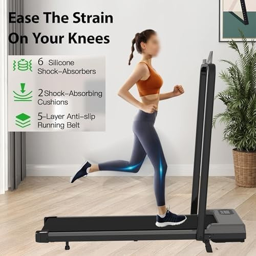 3-in-1 Under Desk Walking Treadmill with Incline & LED Display