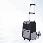 Heavy Duty Stair Climbing Hand Truck 330lb Folding Cart 10 Wheels