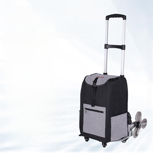 Heavy Duty Stair Climbing Hand Truck 330lb Folding Cart 10 Wheels