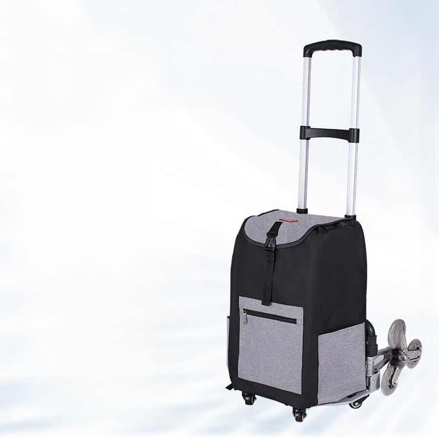 Heavy Duty Stair Climbing Hand Truck 330lb Folding Cart 10 Wheels