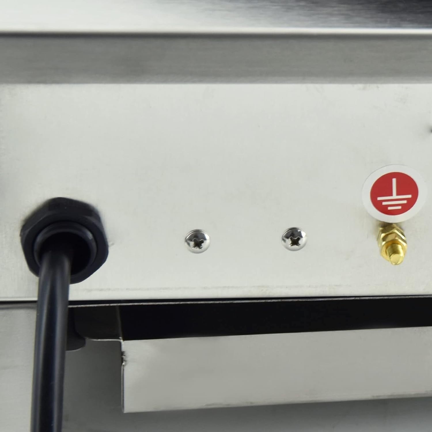 40cm Commercial Electric Crepe Maker 3000W Non-Stick Stainless Steel Hotplate