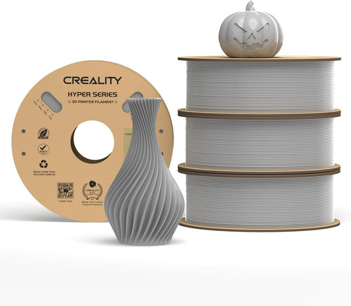 Hyper PLA Filament Gray 4KG High Speed 600mm/s 1.75mm ±0.03mm