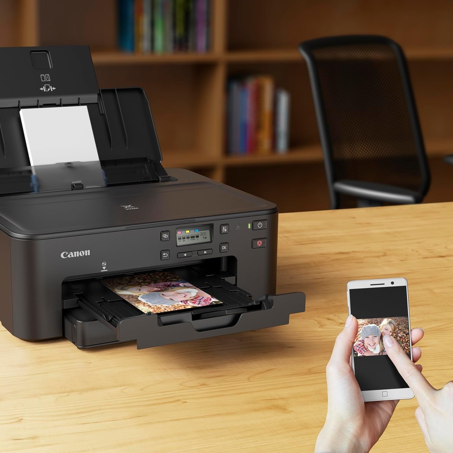 A4 Colour Inkjet Printer Print Only 5-ink Auto 2-Sided 350-Sheet