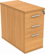 Norwegian Beech 3 Drawer Lockable Pedestal 40.4x80x73cm