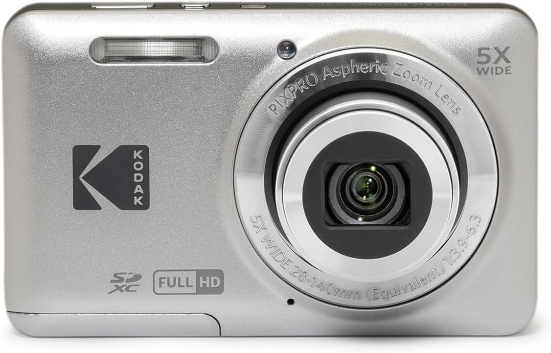 16MP Digital Camera 5X Zoom 1080P Vlogging Camera Wide Angle