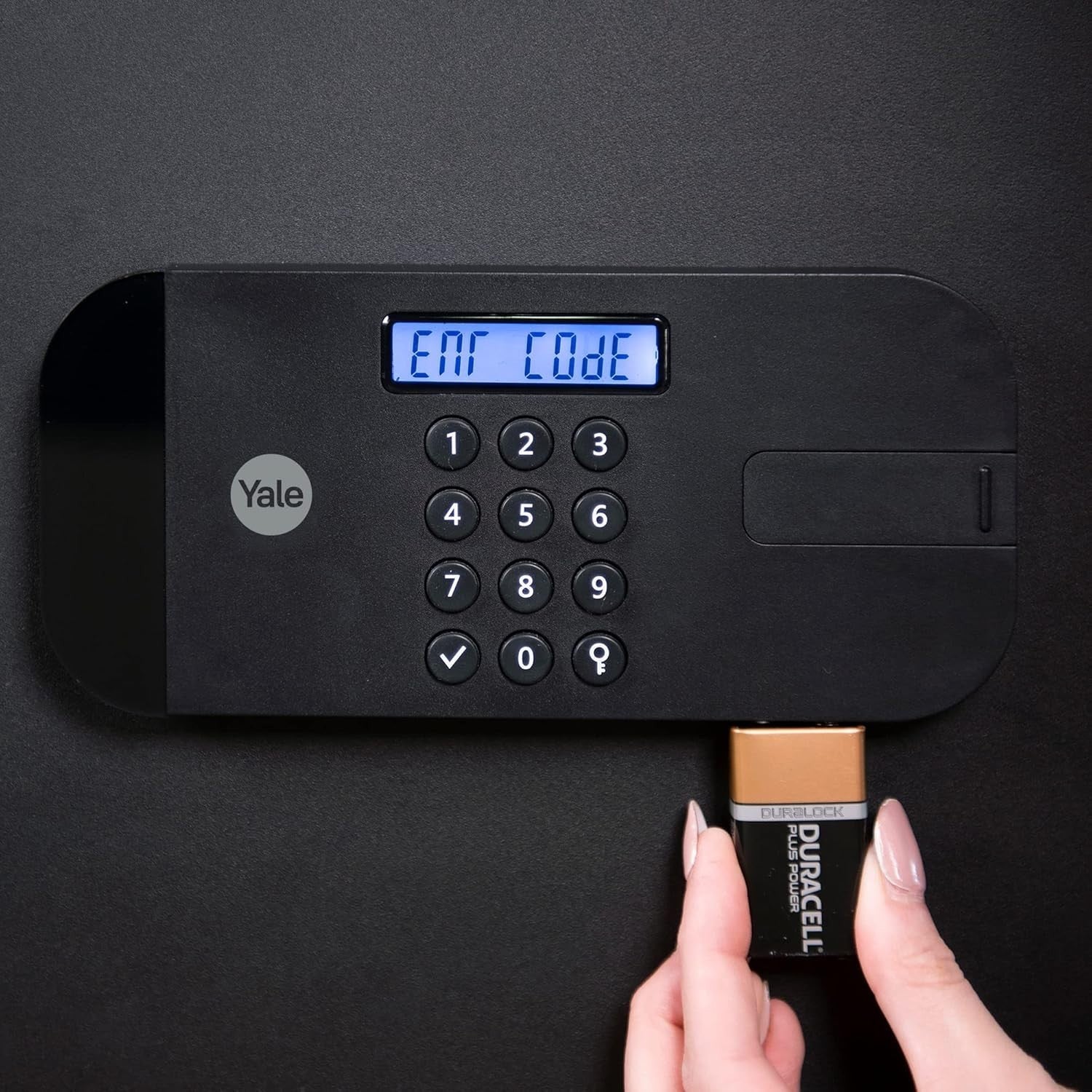 Biometric Fingerprint Safe Box Digital Keypad Cash Document Security