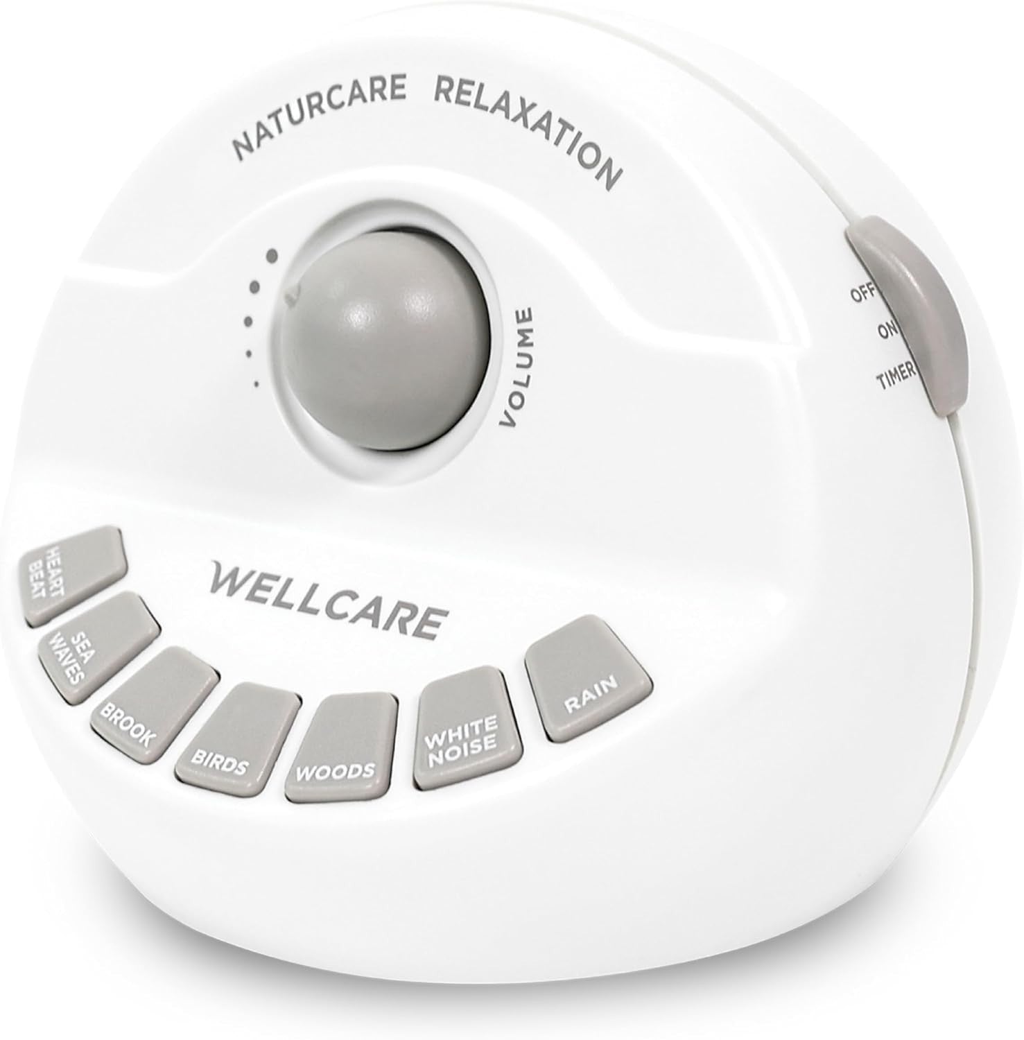 White Noise Machine 7 Nature Sounds Baby Kids Adult Sleep Timer