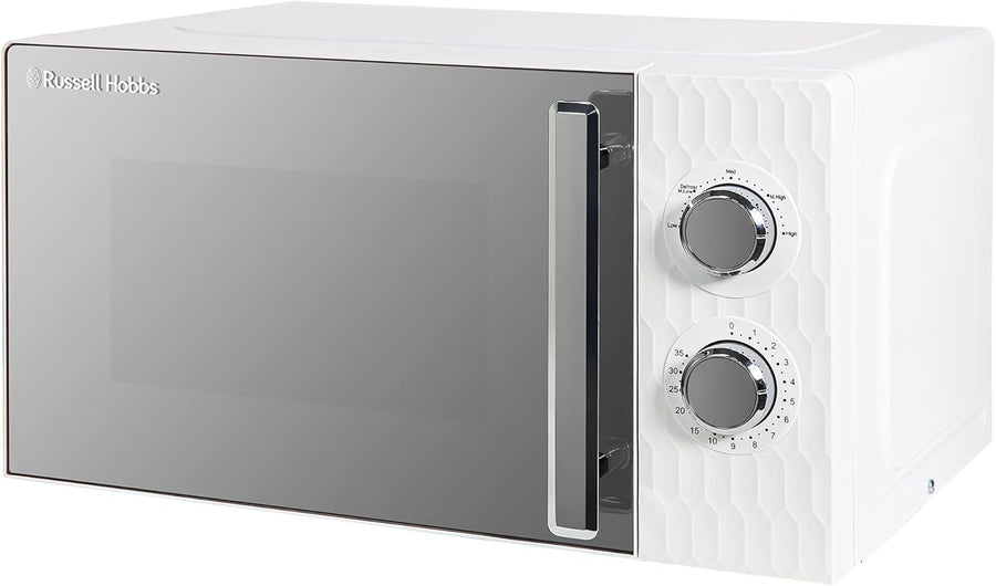 17L 700W Manual Microwave Oven 5 Power Levels Defrost Kitchen
