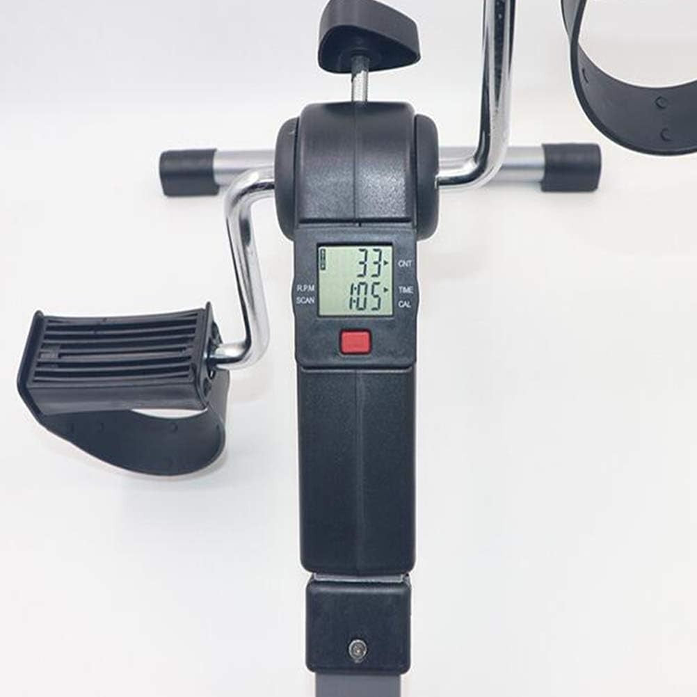Under Desk Mini Pedal Trainer LCD Non Slip Arm Leg Fitness