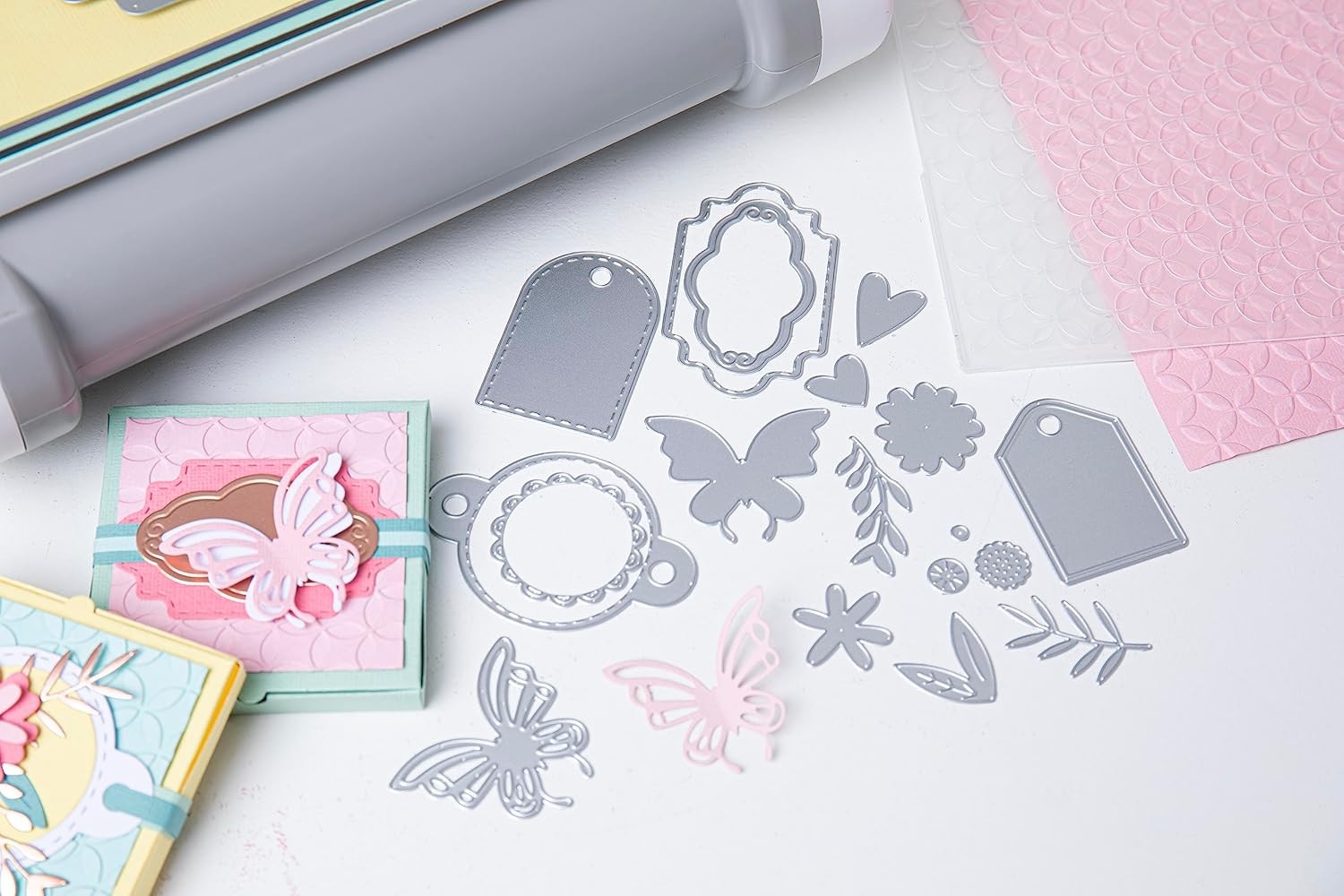 Manual Die Cutting Embossing Machine Starter Kit A4 Card Making Craft